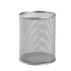 METRON ΜΟΛΥΒΟΘΗΚΗ ΣΤΡΟΓΓΥΛΗ ΜΕΤΑΛΛΙΚΗ Φ9x10cm ΑΣΗΜΙ METRON ΜΟΛΥΒΟΘΗΚΗ ΣΤΡΟΓΓΥΛΗ ΜΕΤΑΛΛΙΚΗ Φ9x10cm ΑΣΗΜΙ